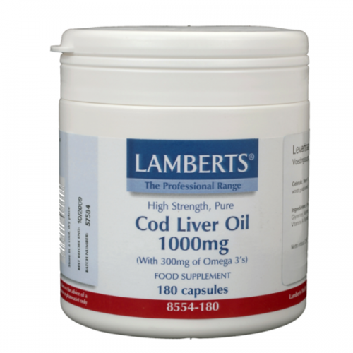 Lamberts Cod Liver Oil 180 capsules