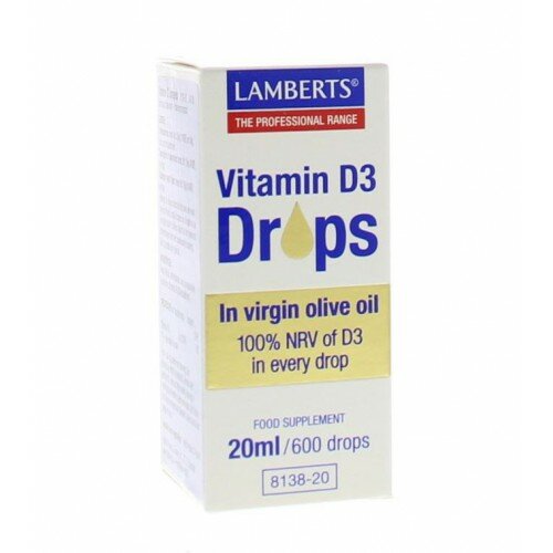 Lamberts Vitamine D3 Druppels 20ml