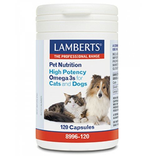 Lamberts Omega 3 voor Kat en Hond 120 Capsules