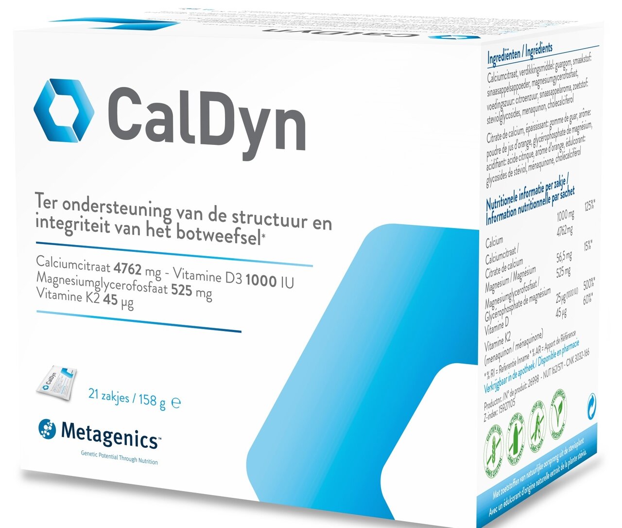 Metagenics Caldyn 21 zakjes