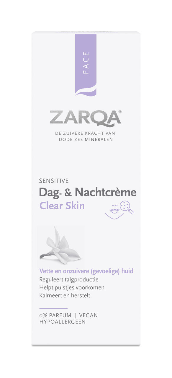 Zarqa Dag- &amp; Nachtcreme Clear Skin 75ml