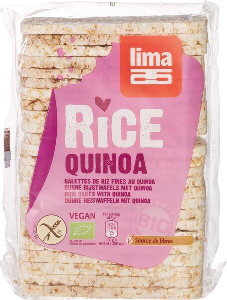 Lima Dunne Rijstwafels Quinoa