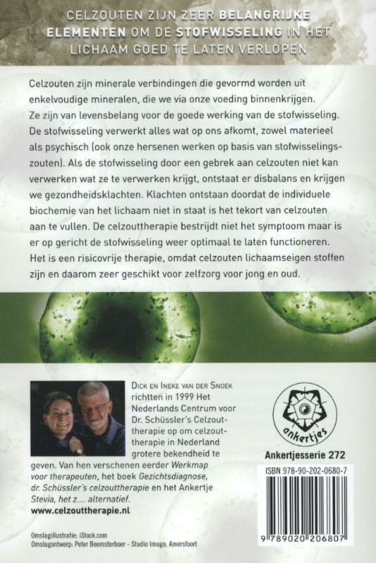 Dr. Schusslers Celzouttherapie - Dick van der Snoek