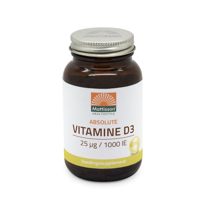 Vitamine D3 25mcg - 300 tabl. - Mattisson