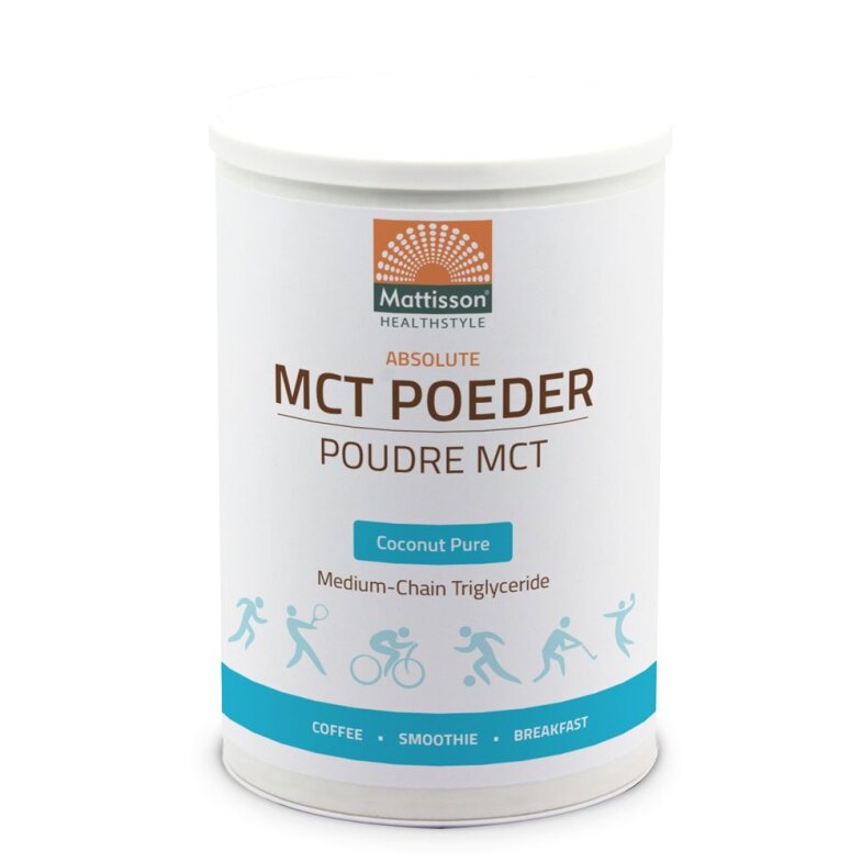 Vegan MCT Poeder &ndash; Coconut Pure - Mattisson 350g