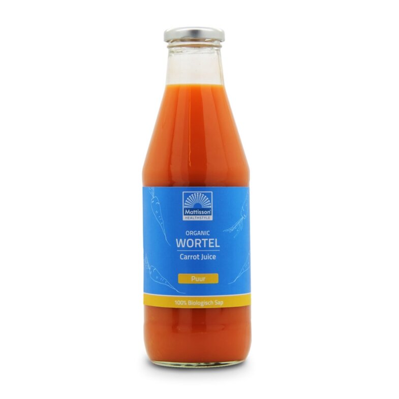 Biologisch Wortelsap - 750 ml - Mattisson