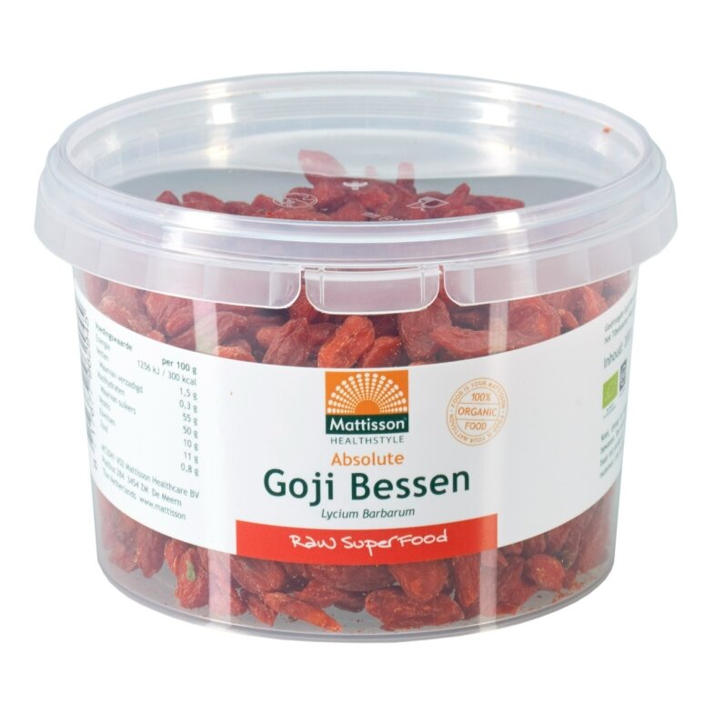 Biologische Goji Bessen gedroogd - 200 g - Mattisson