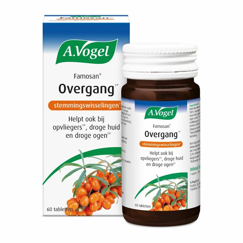 Famosan Overgang Stemmingswisselingen - 60 tabletten - A. Vogel