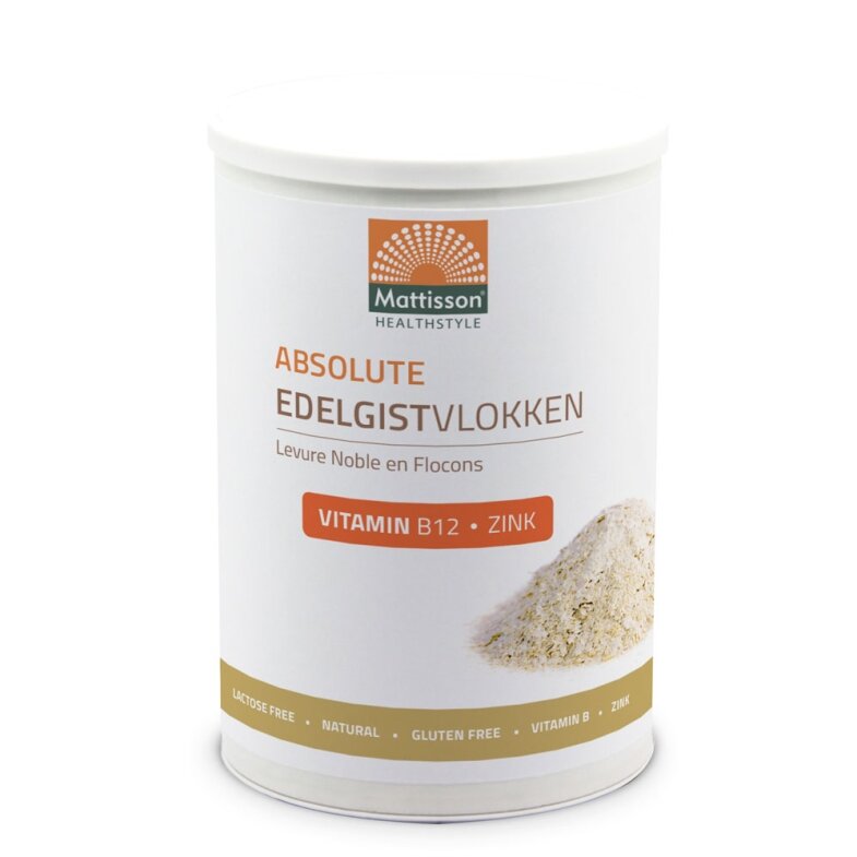 Edelgistvlokken met Vitamine B12 &amp; Zink- 200 g - Mattisson