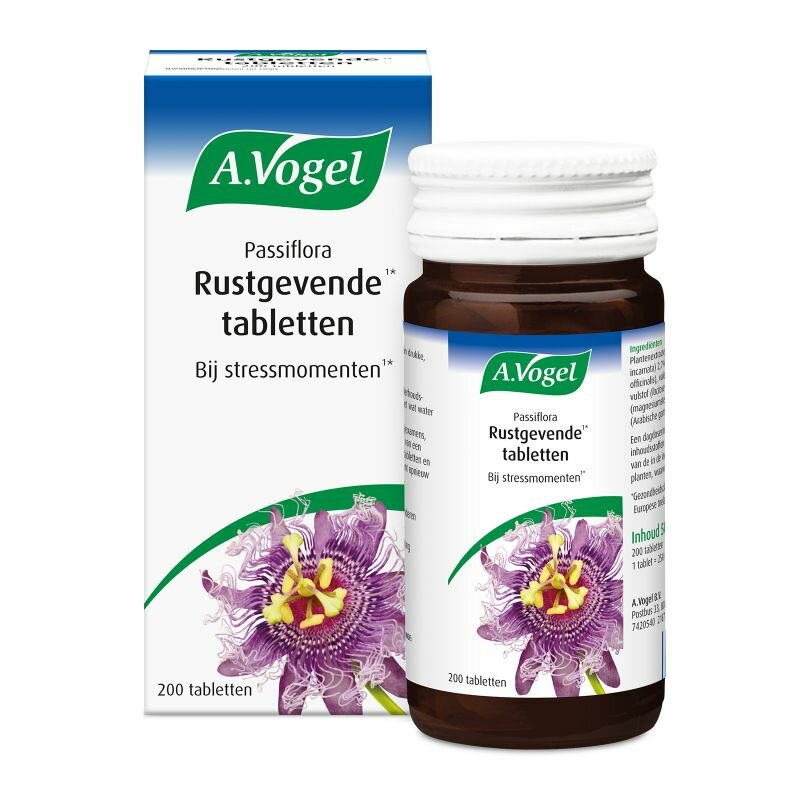 Passiflora Complex Rustgevend - 80 tabletten - A. Vogel
