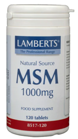 Lamberts MSM 1000mg 120 tabletten