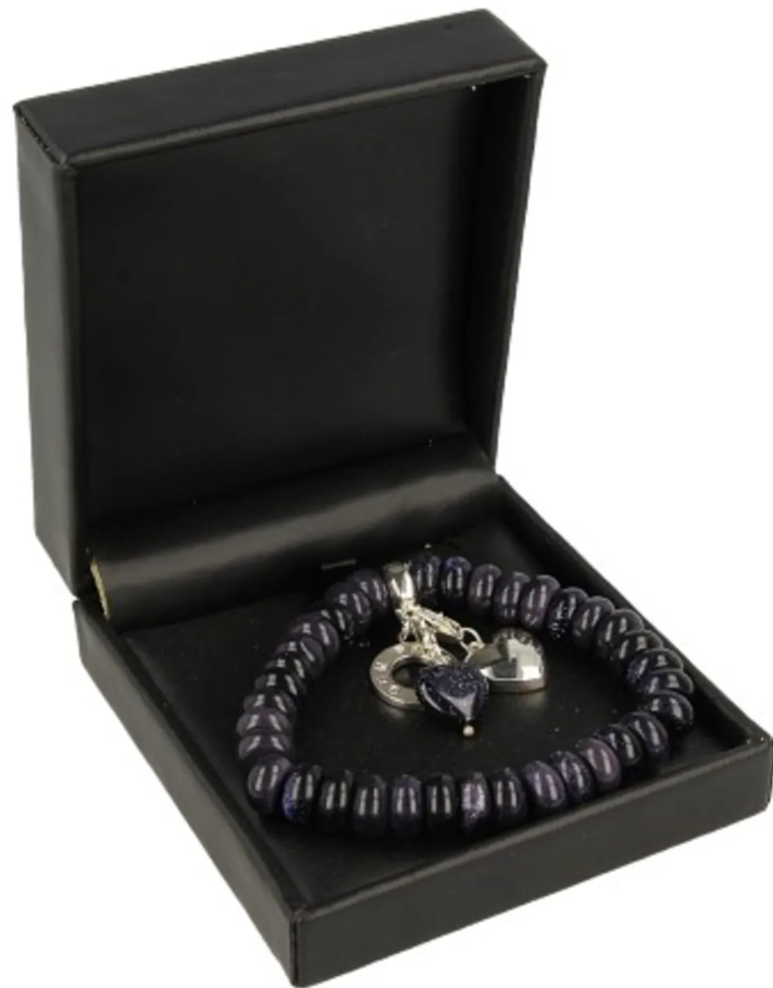 Ruby Mania Armband Blaufluss