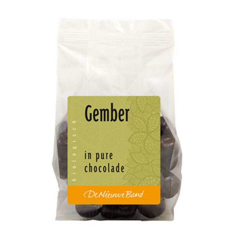 De Nieuwe Band&nbsp;Gekonfijte Gember in Chocolade