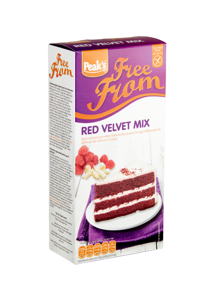 Peak&#039;s Free - Red Velvet Mix - 400gram