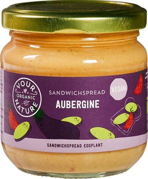 Your Organic Nature&nbsp;Sandwichspread Aubergine&nbsp;