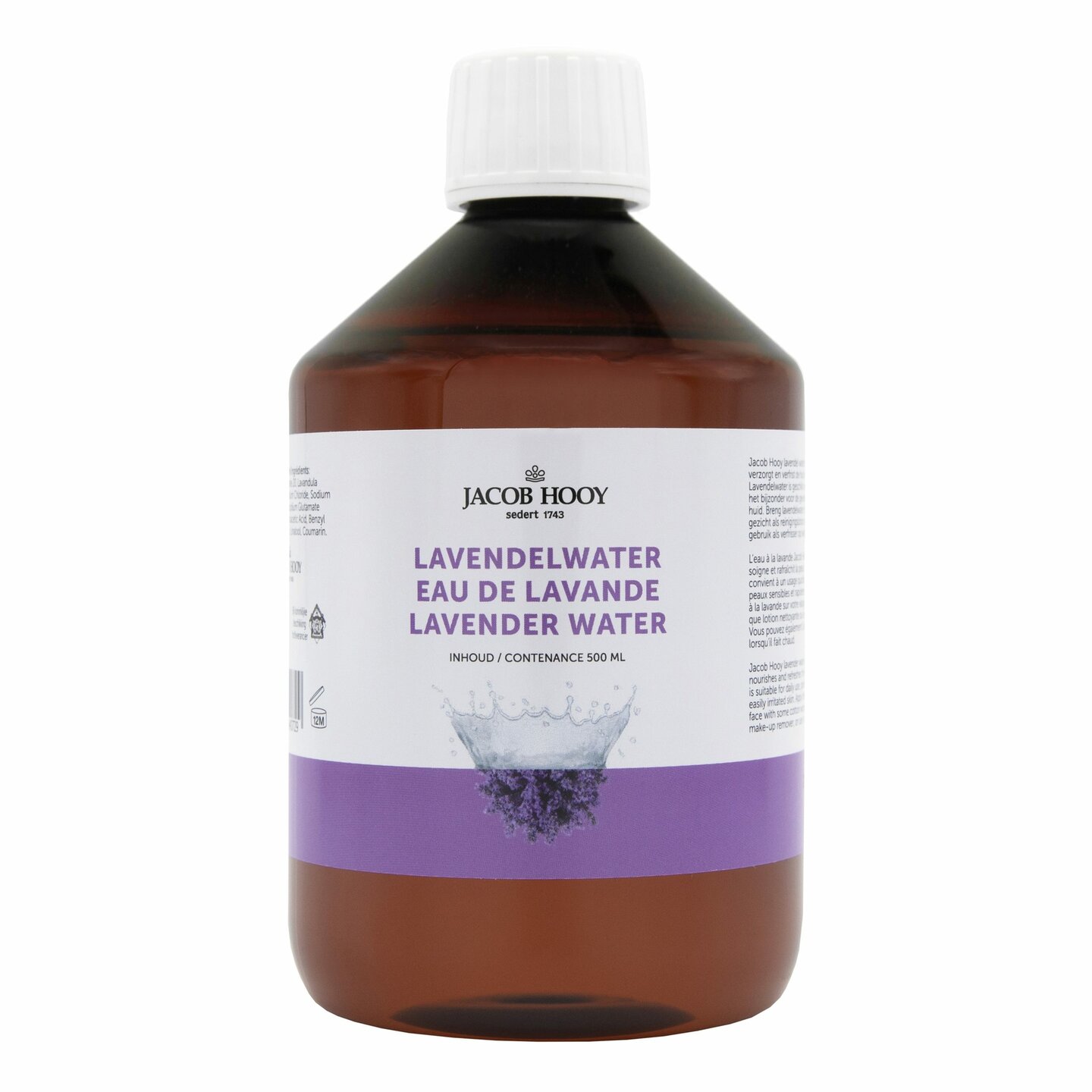 Lavendelwater - 500ml- Jacob Hooy