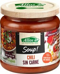 Allos - Chili Sin Carne Soep - 350ml