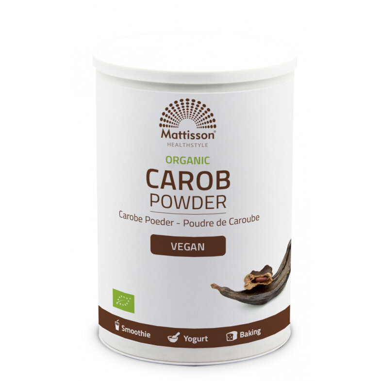 Biologisch Carobe poeder - 400 g - Mattisson