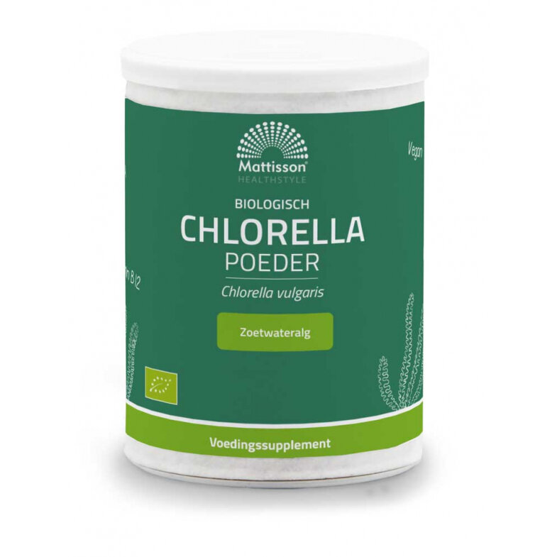 Biologsiche Chlorella Poeder - 125g - Mattisson