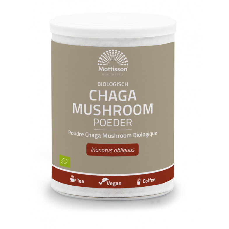 Chaga Mushroom poeder - 100 g - Mattisson