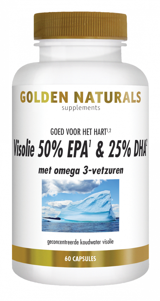 Golden Naturals&nbsp;Visolie 50% EPA &amp; 25&amp; DHA