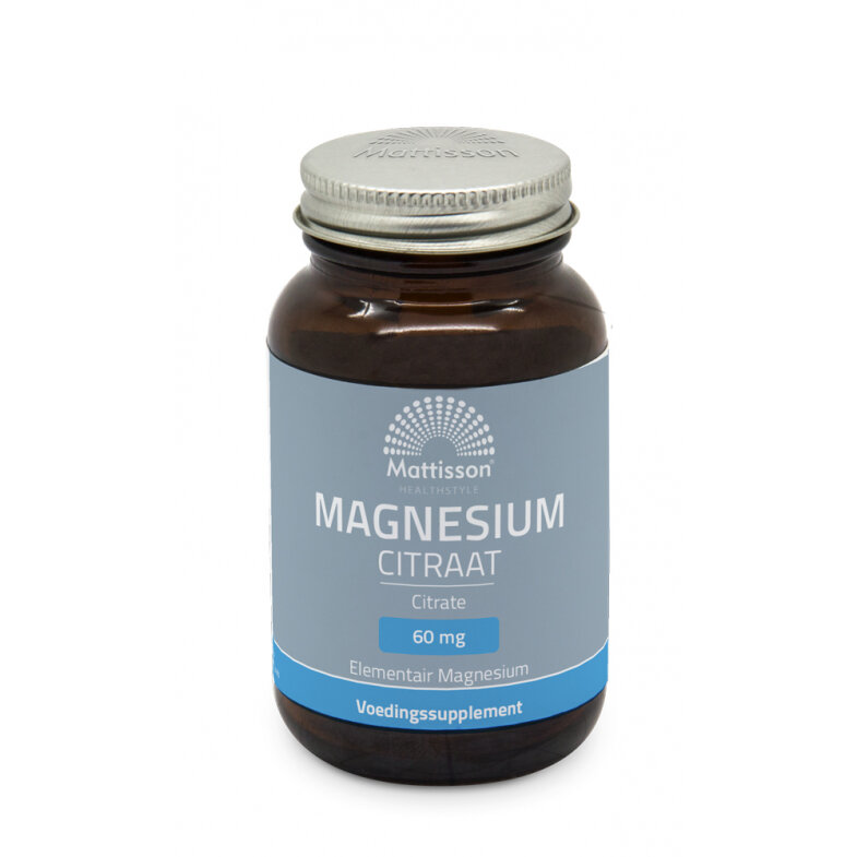 Magnesium Citraat 400mg - 60 capsules - Mattisson