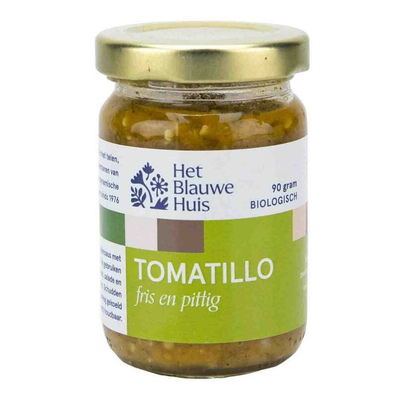 Het Blauwe Huis - Tomatillo Saus - 90 gram