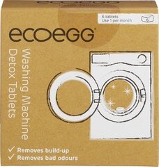 Ecoegg - Wasmachine detox tabletten - 6 stuks