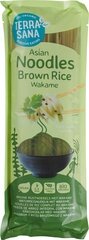 Terrasana - Bruine Rijstnoedels Wakame - 250g