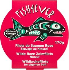 Fish 4 Ever - Wilde Roze Zalmfilets - 170 gram
