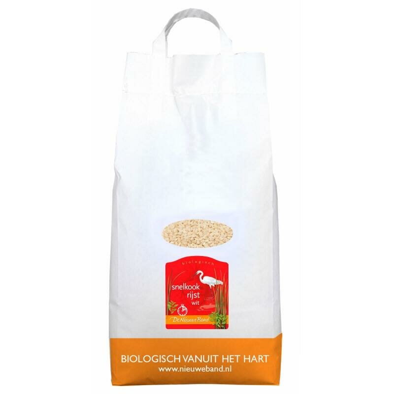 De Nieuwe Band - Snelkookrijst Wit - 5 kg