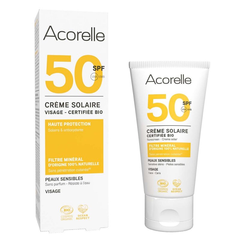 Acorelle - Face Sun Screen SPF 50 - 50ml