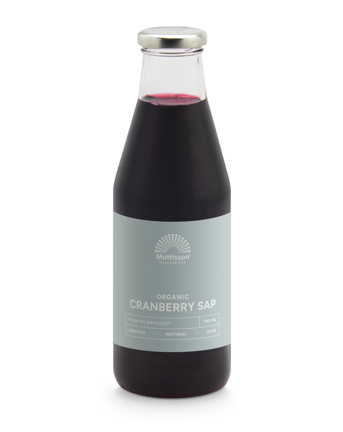 Biologische Cranberry Sap - Ongezoet - 750 ml - Mattisson
