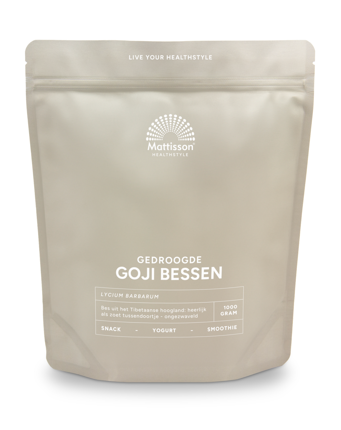 Goji Bessen gedroogd - 1000g - Mattisson