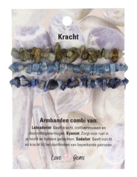 Ruben Robijn - Splitarmband combi Kracht