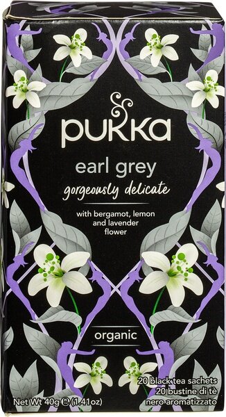 Pukka - Zwarte thee earl grey - 20 builtjes