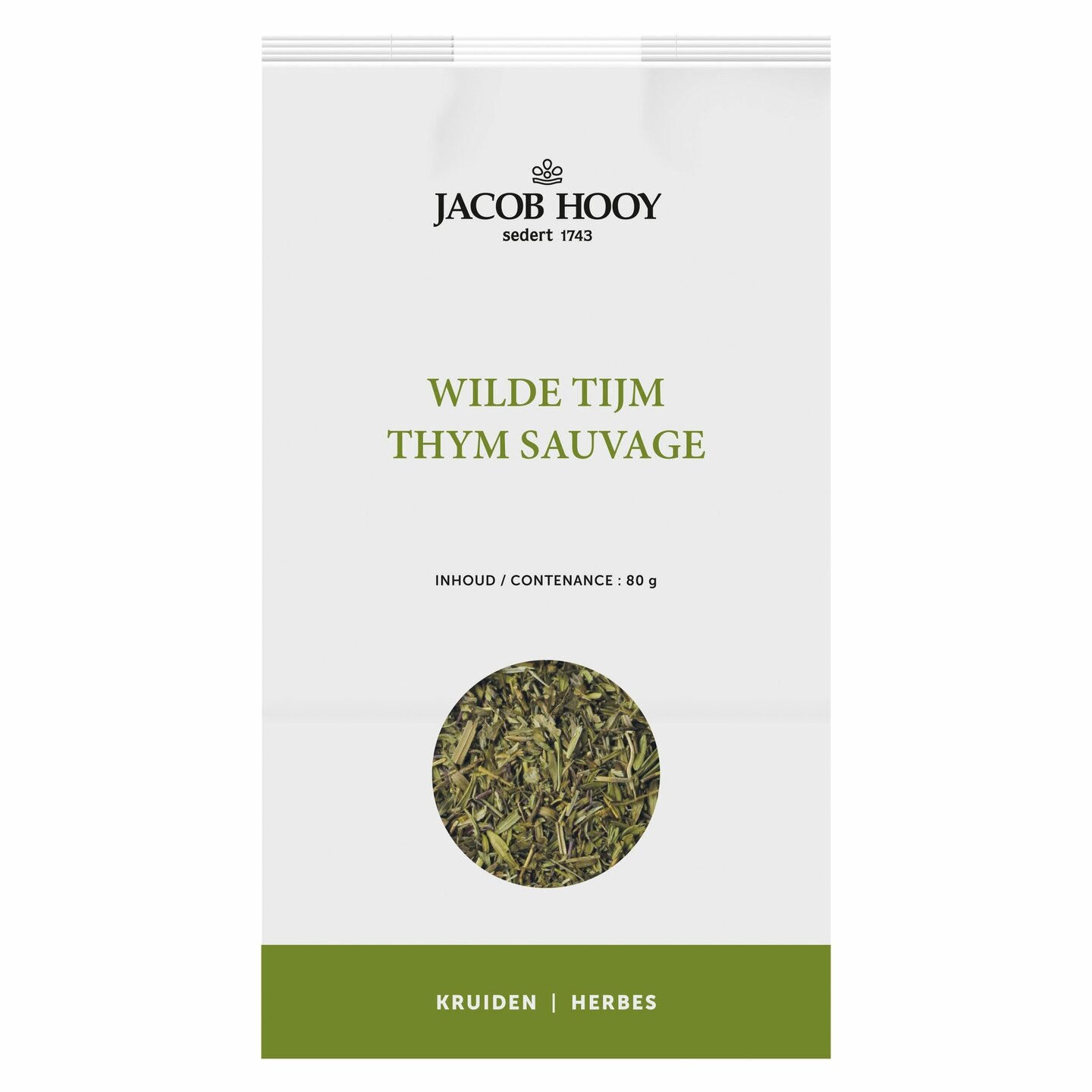 Wilde tijm - 80 gram - Jacob Hooy