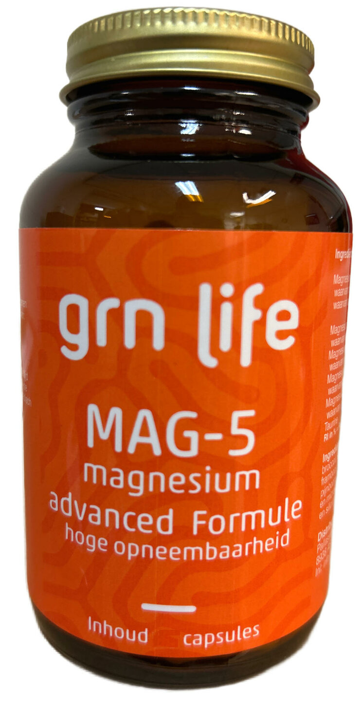GRN LIFE - Mag 5 Magnesium Advanced - 180vcaps