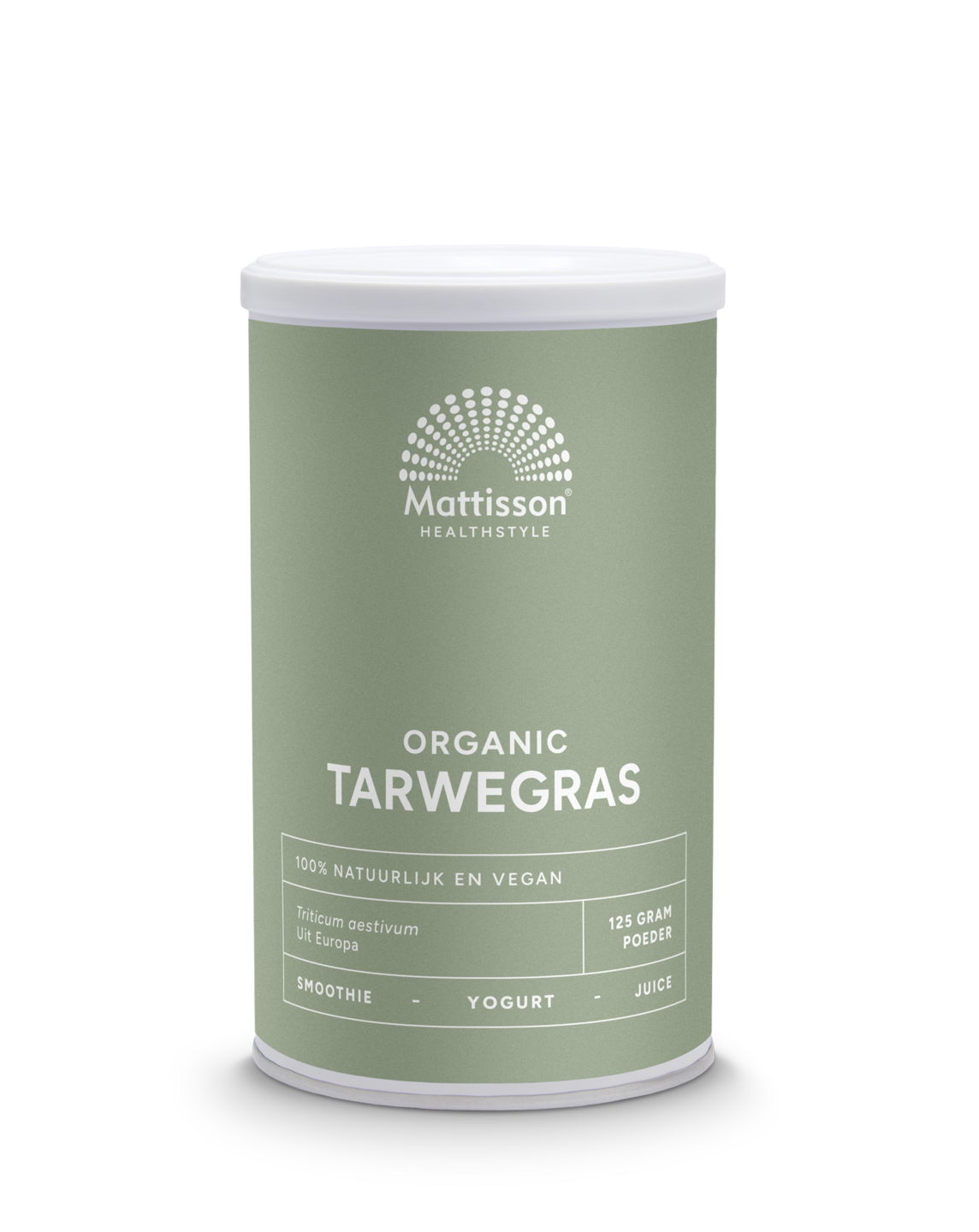Mattisson - Absolute Tarwegras Poeder Bio Raw - 125 gram