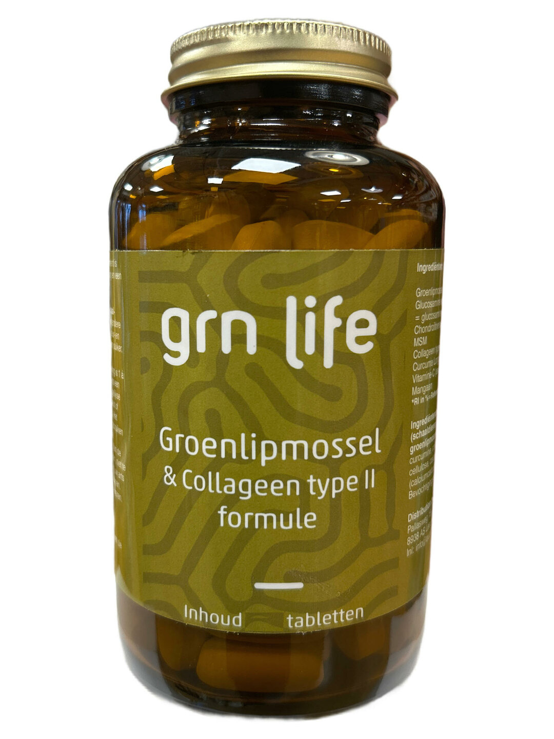 GRN LIFE Groenlipmossel &amp; Collageen type II Formule