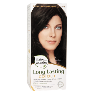 Hairwonder Long Lasting Color Dark Brown 3