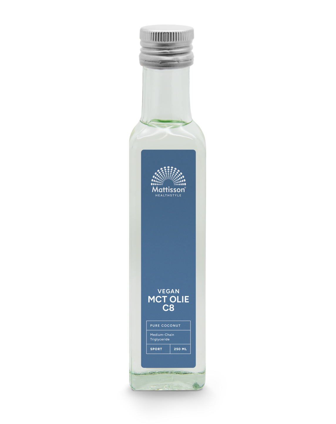 Mattisson - Absolute MCT Olie C8  99% Caprylic Acid - 250ml