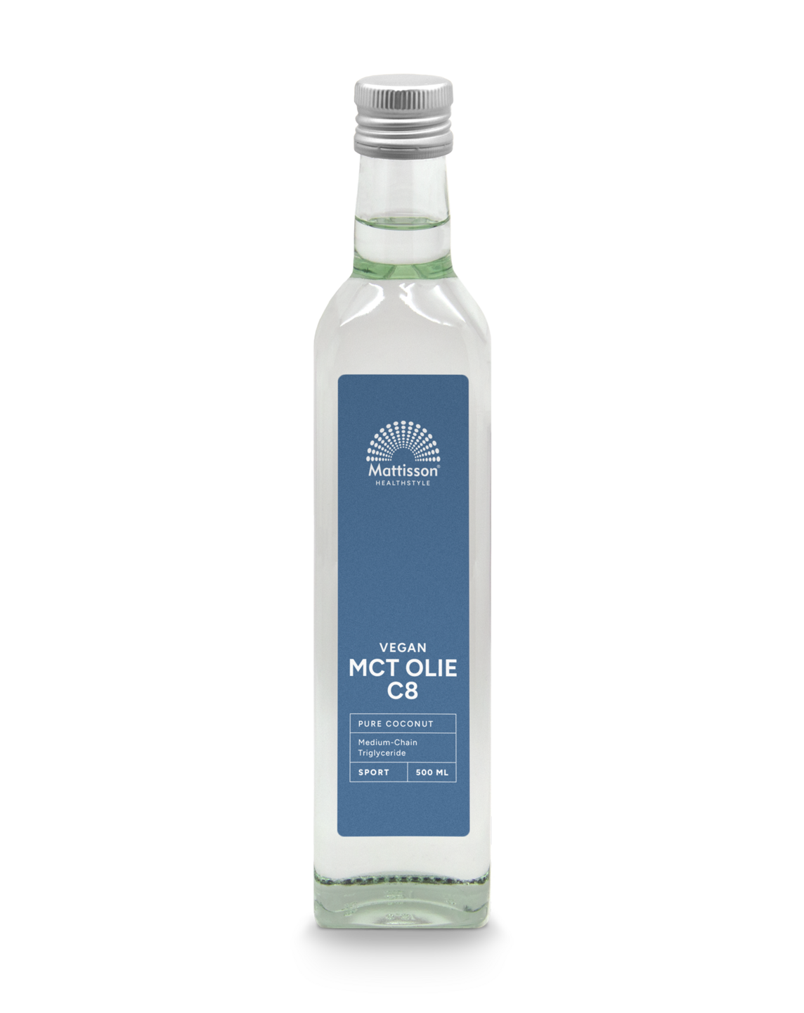 Mattisson - Absolute MCT Olie C8  99% Caprylic Acid - 500ml