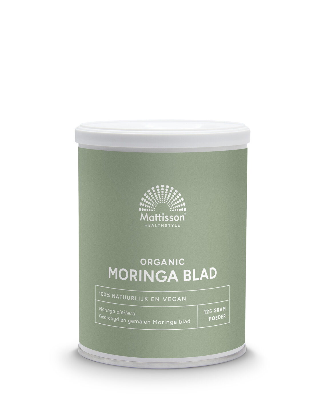 Biologische Moringa Blad Poeder -125g - Mattisson