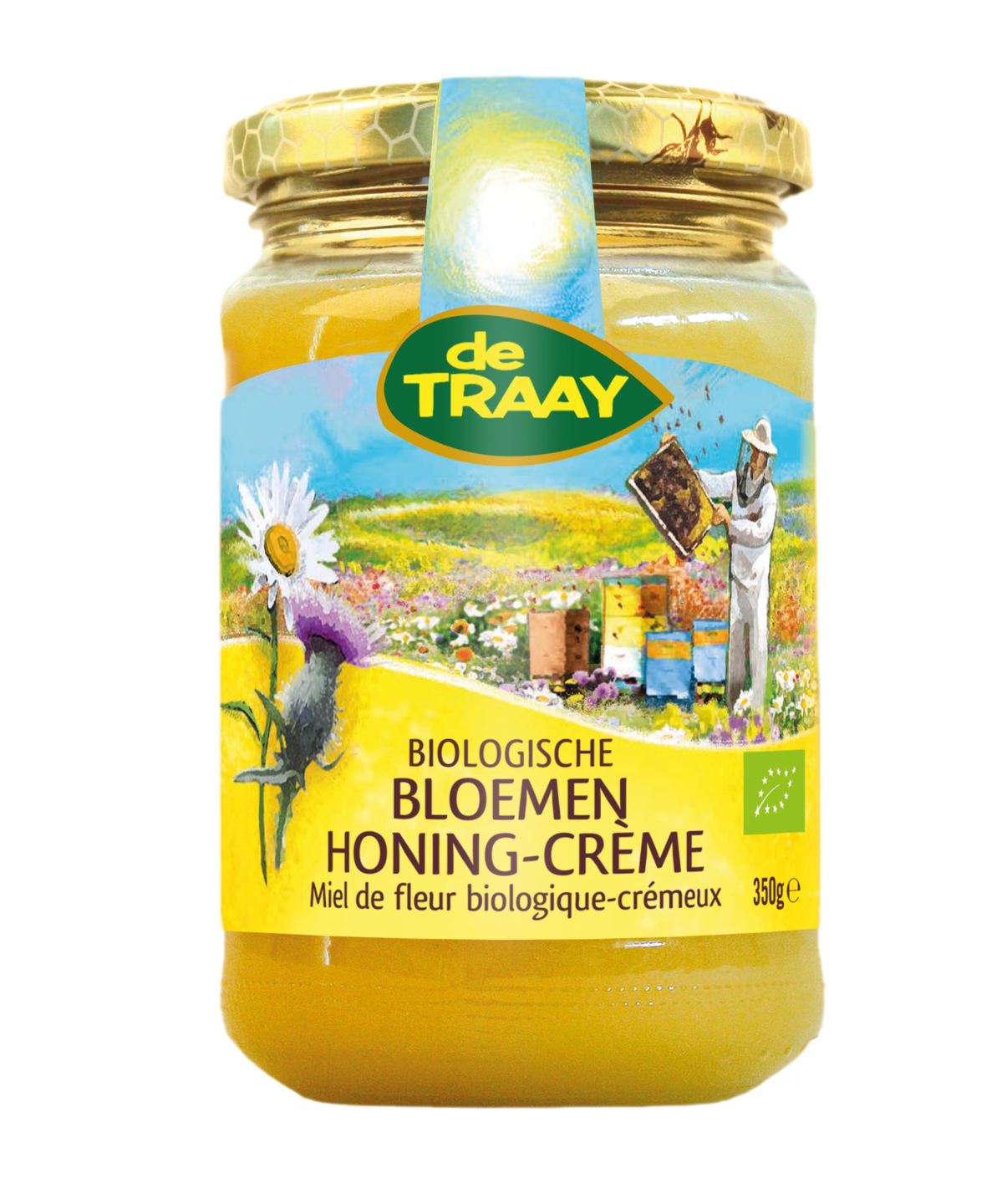 De Traay - Imker Bloemenhoning Creme - 900 gram