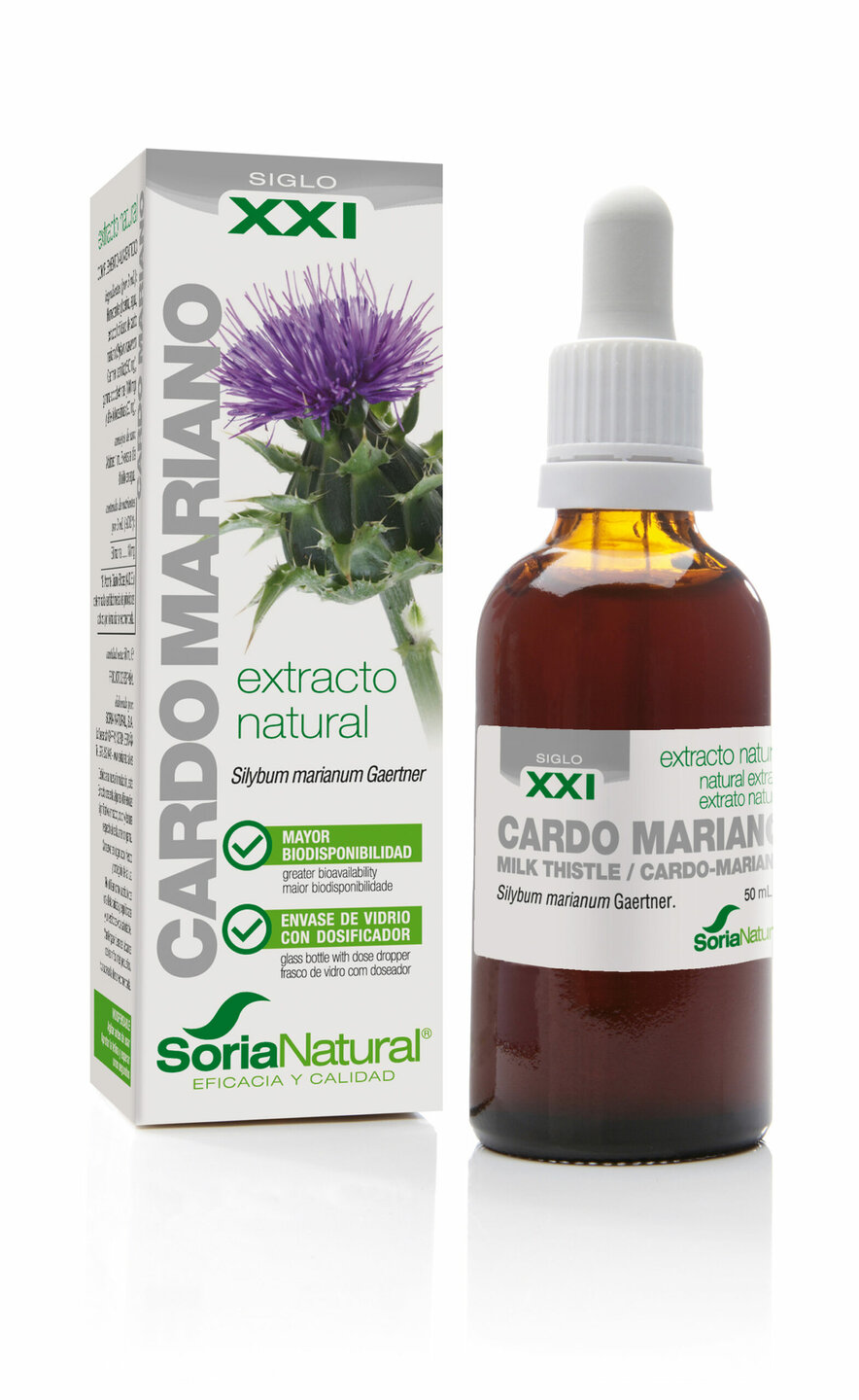 Soria natural - Silybum marianum - 50 ml