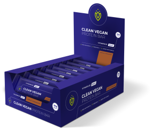 Clean Vegan Protein Bar - 12 x 80 gram - Vitakruid