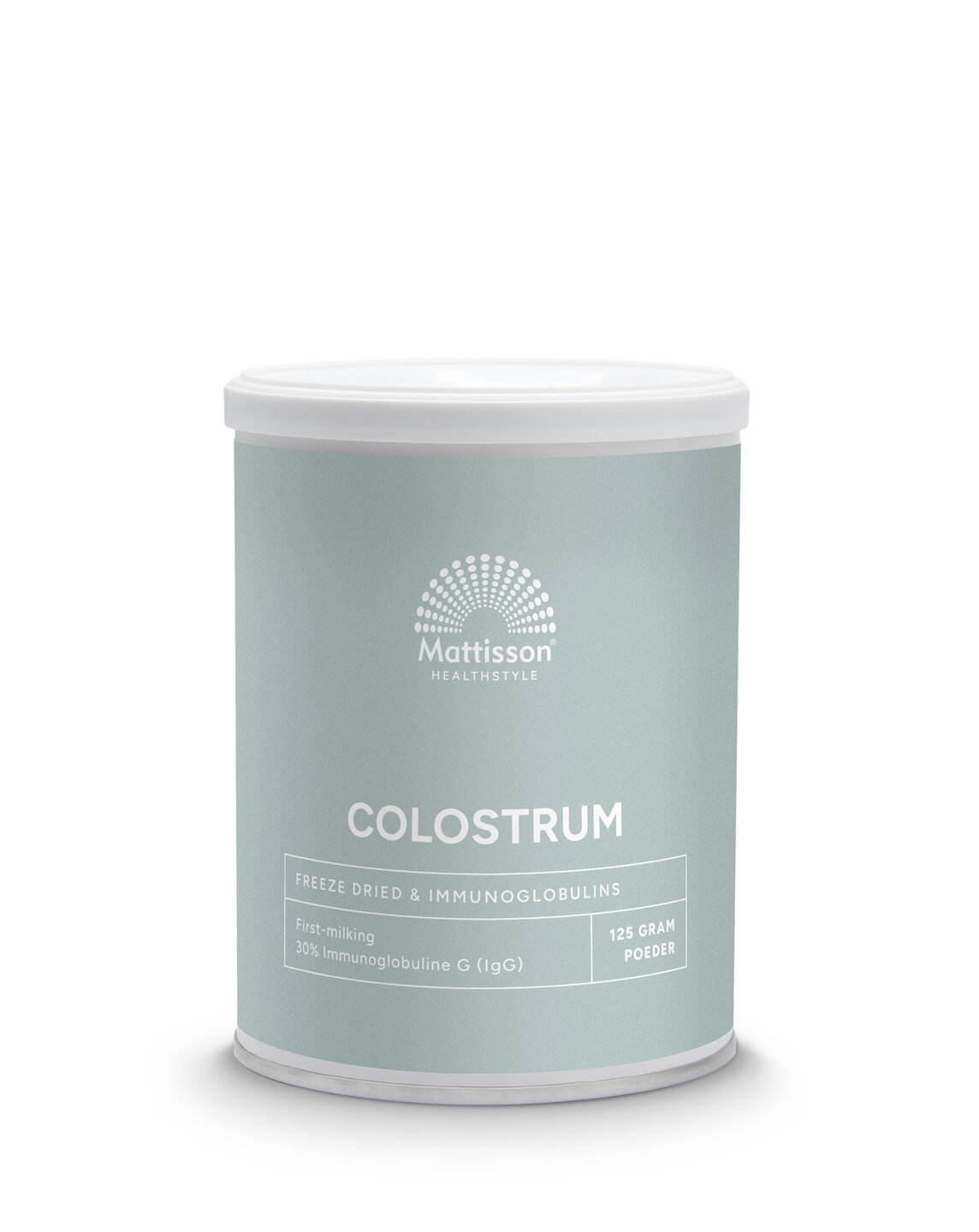 Colostrum Poeder 30% IgG fd - 125 gram - Mattisson