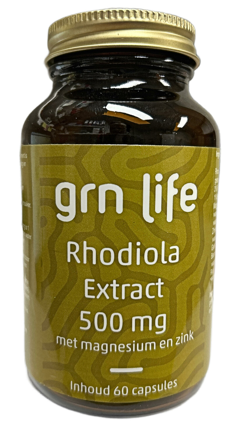 GRN LIFE Rhodiola 500mg 5:1 Extract