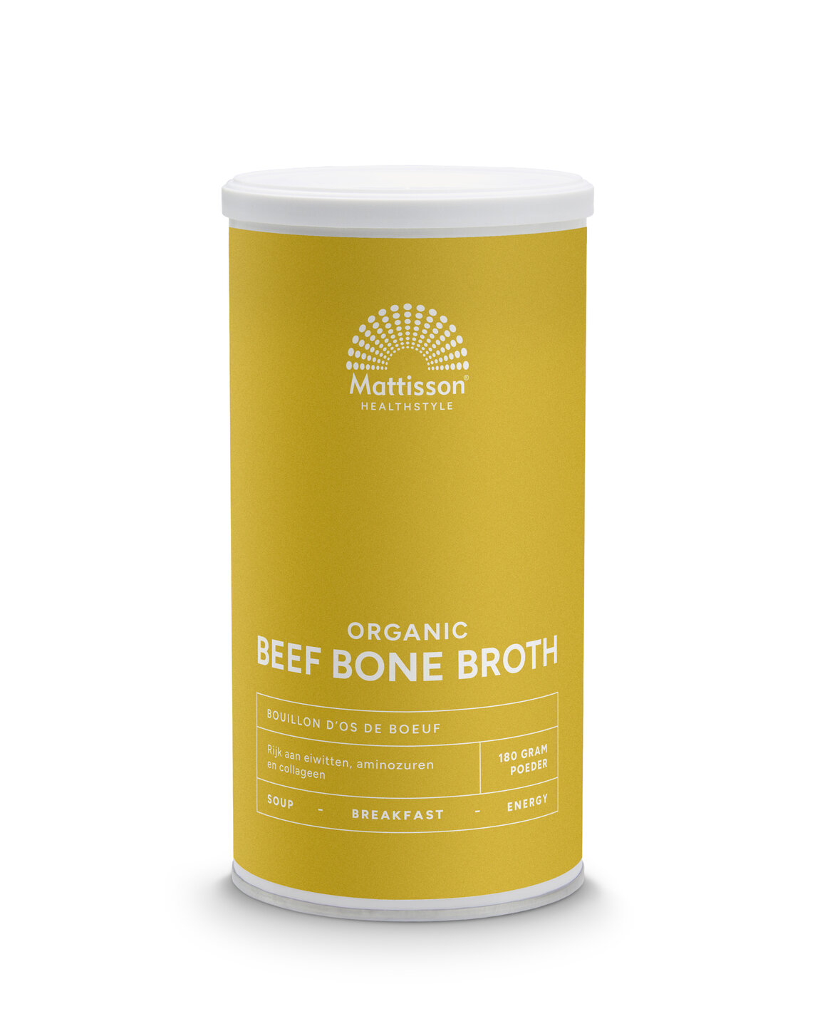 Biologische Runder Botten Bouillon - Bone Broth - 180g - Mattisson